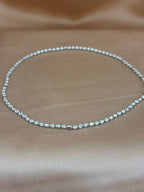 Geometric Station Bead Anklet