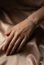 Triple Strand Chain Bracelet