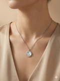 Lunar Wave Shell Pendant