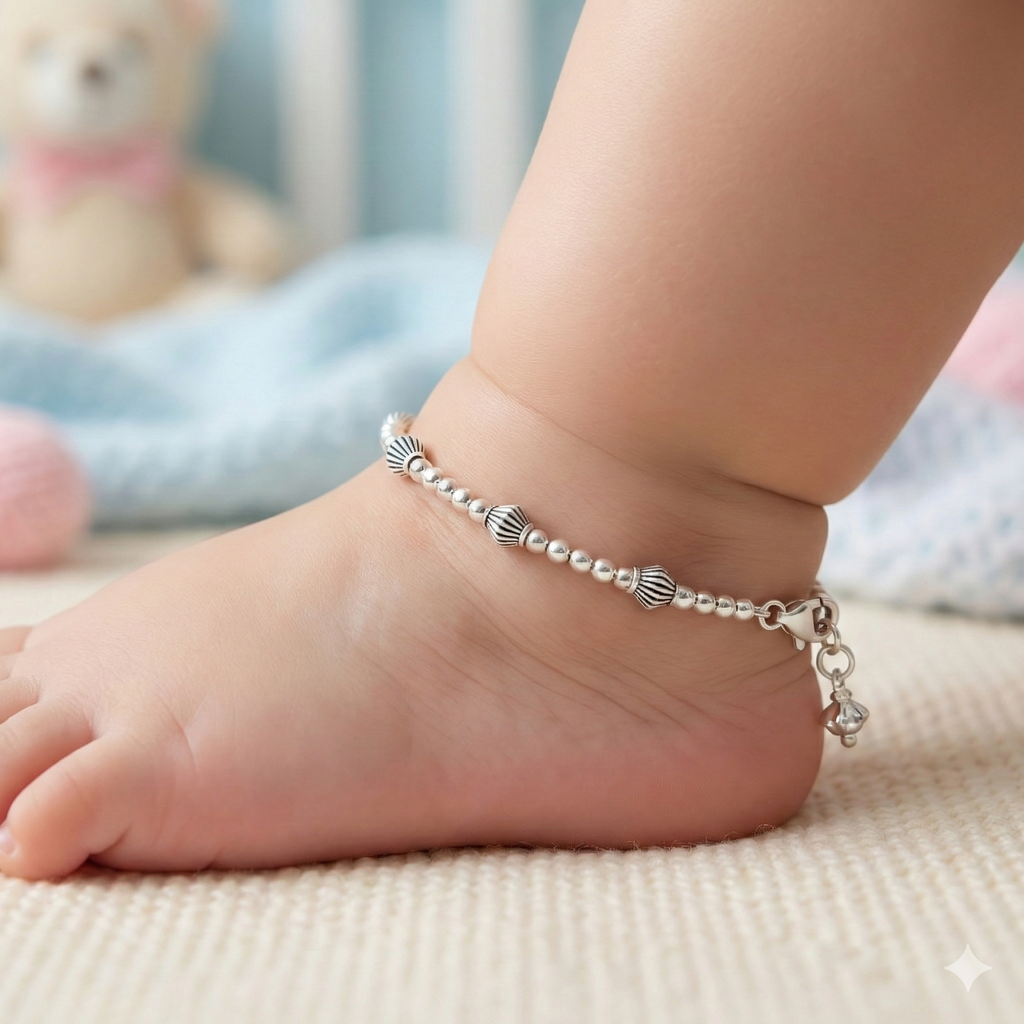 The "Seaside Story" Textured Bead Payal