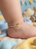 Jungle Jamboree Enamel Silver Payal