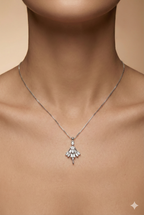 Sparkling Ballerina Pendant Necklace