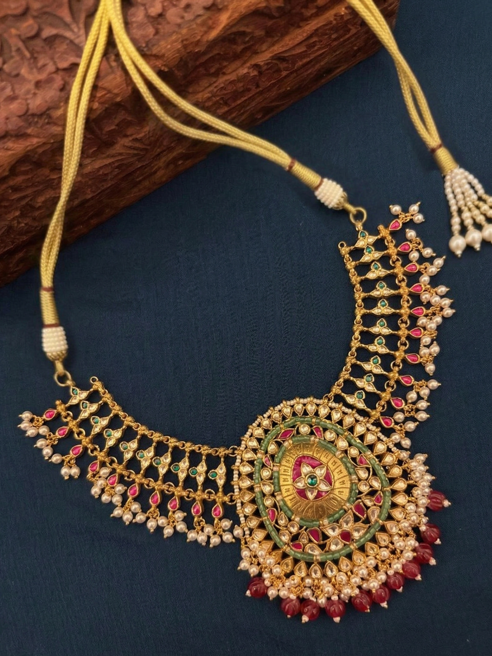 Grand Circular Medallion Heritage Necklace