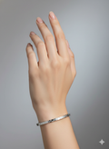 Hammered Sterling Silver Cuff