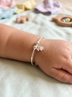 Playful Bunny Silver Baby Kadli