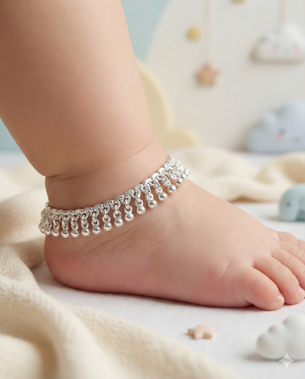 "Giggle & Jingle" Dense Bead Payal