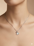 Ginkgo Leaf Shell Necklace