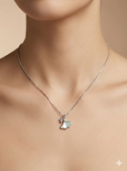 Ginkgo Leaf Shell Necklace