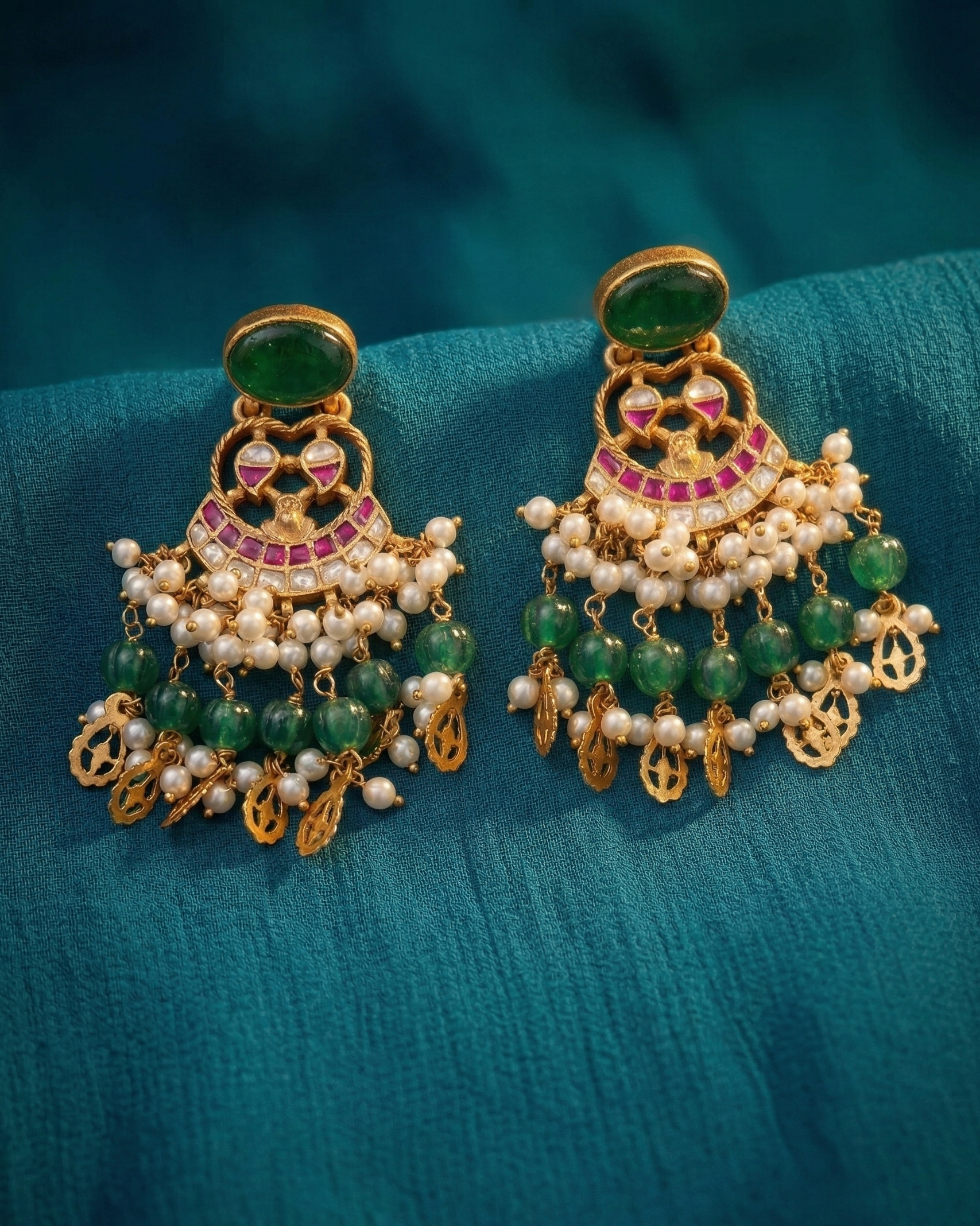 The Vrindavan Emerald Chandbalis