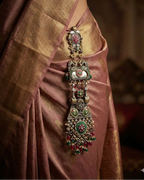 Airavat Elephant Motif Dual-Tone Juda