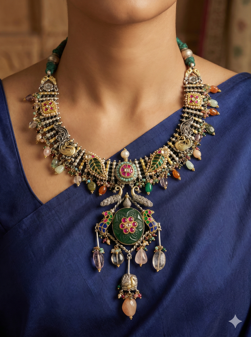 The Grand Empress Emerald Fusion Long Set