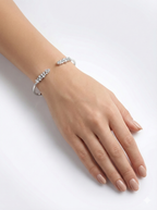 Dual Marquise Open Bangle