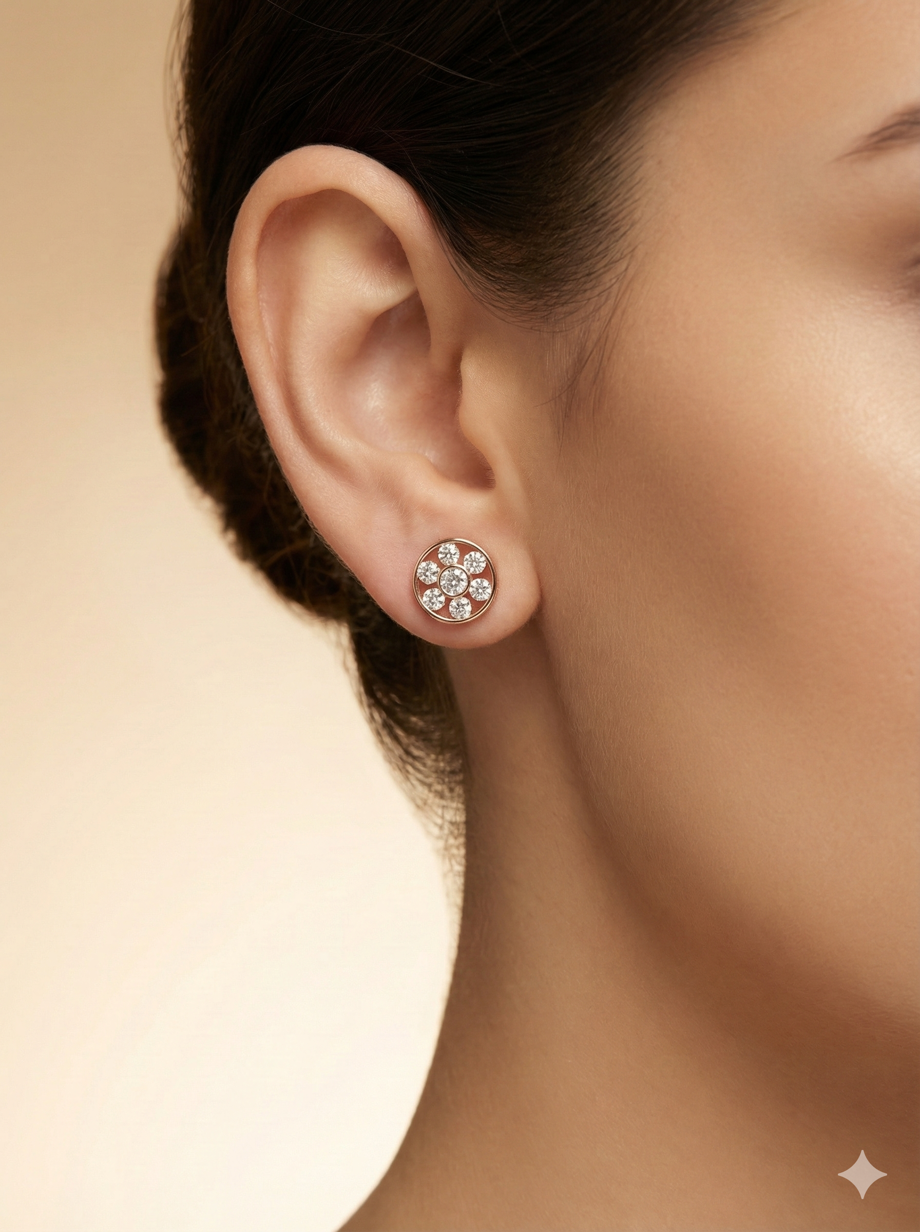 Celeste Bloom Stud Earrings