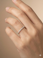 Dainty Micro-Pave Eternity Ring