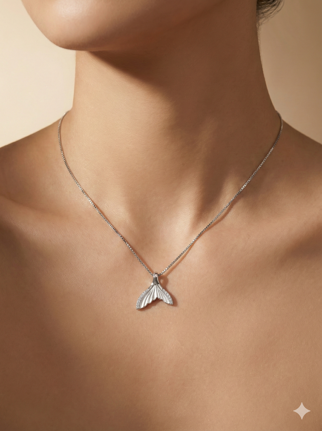 Mermaid Tail Shell Necklace