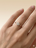 Rosegold Floral Blossom Ring