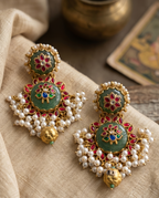 Jodhpuri Royal Cluster Studs