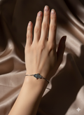 Marcasite Evil Eye Bracelet